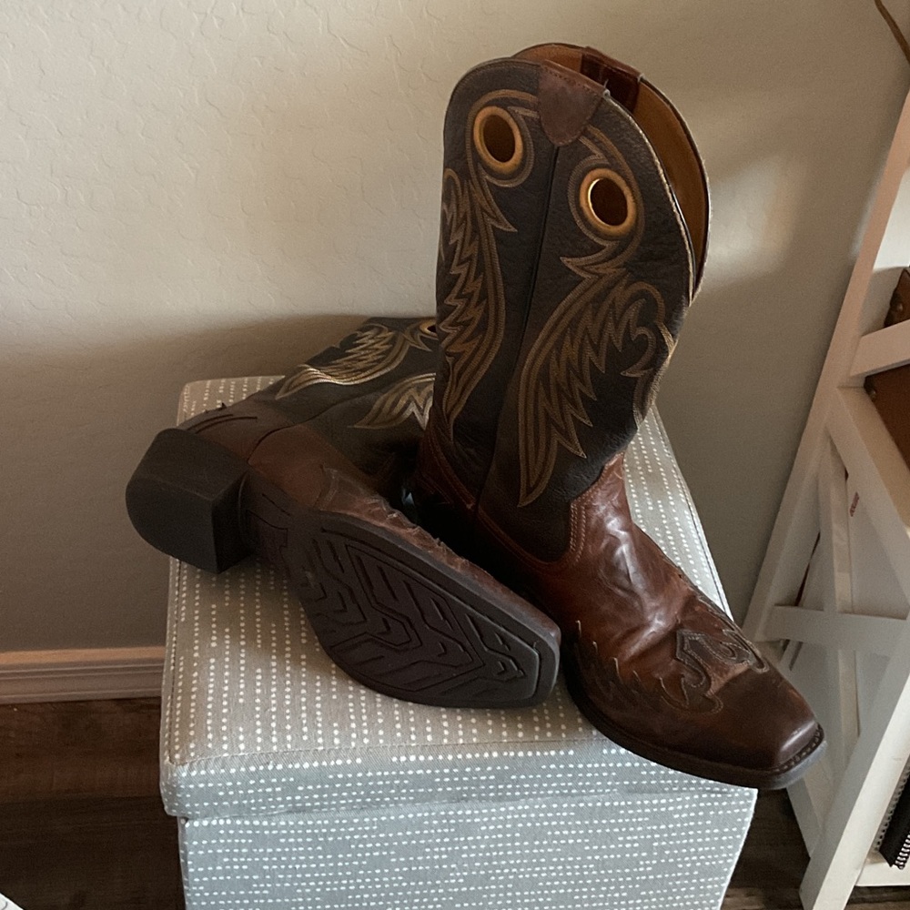 Men’s Ariat Dark Brown Leather Boots